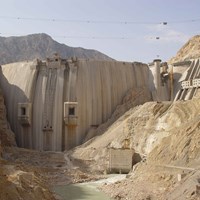Shafts of Karoun 3 Dam